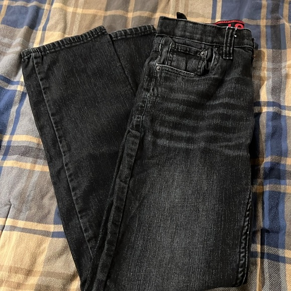 Levi Strauss & Co Boys black 514 jeans 16 reg 28W/30L - Picture 3 of 3